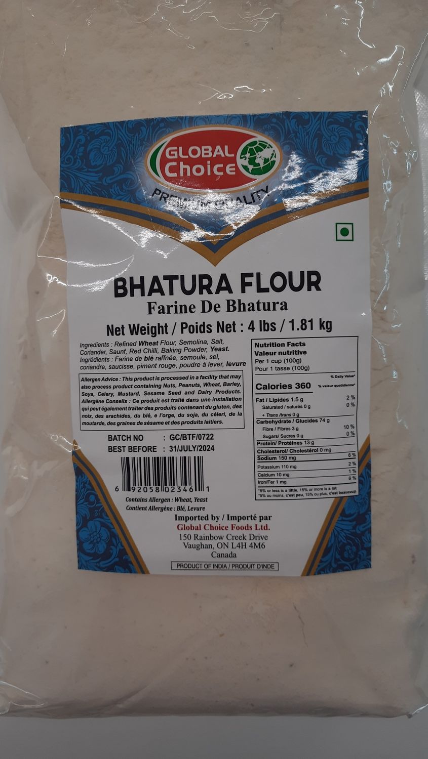 Global Choice - Flour Bhatura 4lb