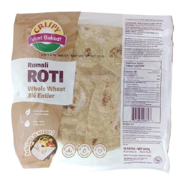 Crispy - Rumali Roti Whole Wheat Roti 600g