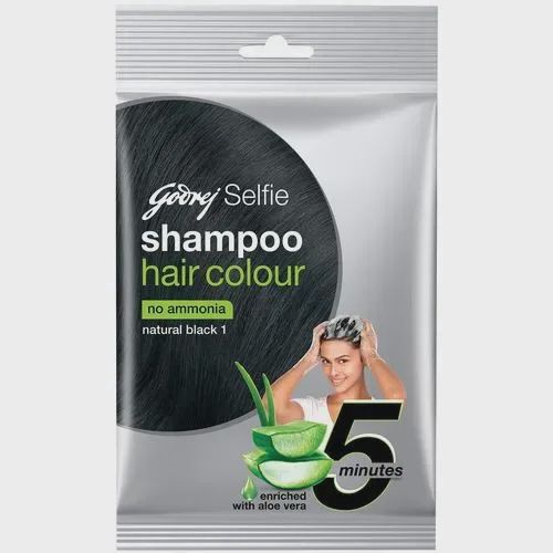 Godrej - Shampoo Hair Colour Black 18ml