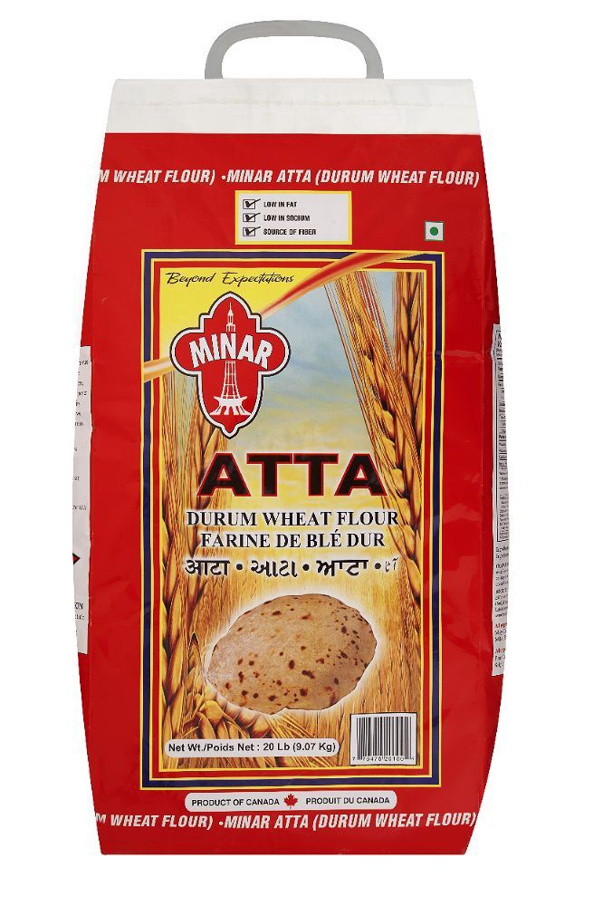 Minar - Durum Wheat Atta 20lb