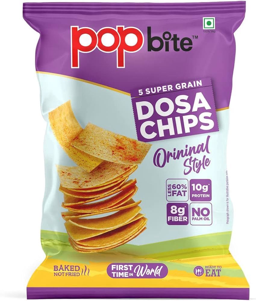 Pop Bites - Dosa Chips Original Style 100g