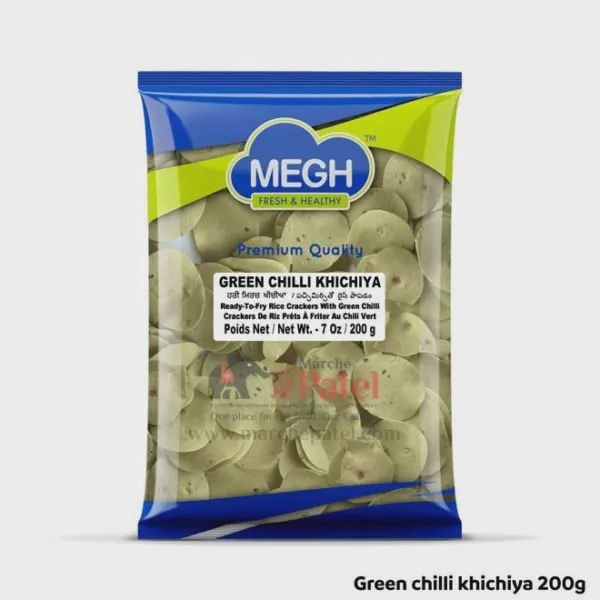 Megh - Mini Green Chilli Khichiya 200g