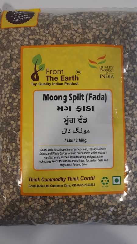 From the Earth - Moong Split 7lb