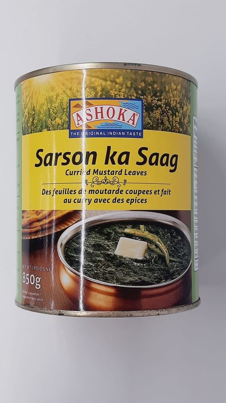 Ashoka - Sarson Ka Saag (Canned) 850g