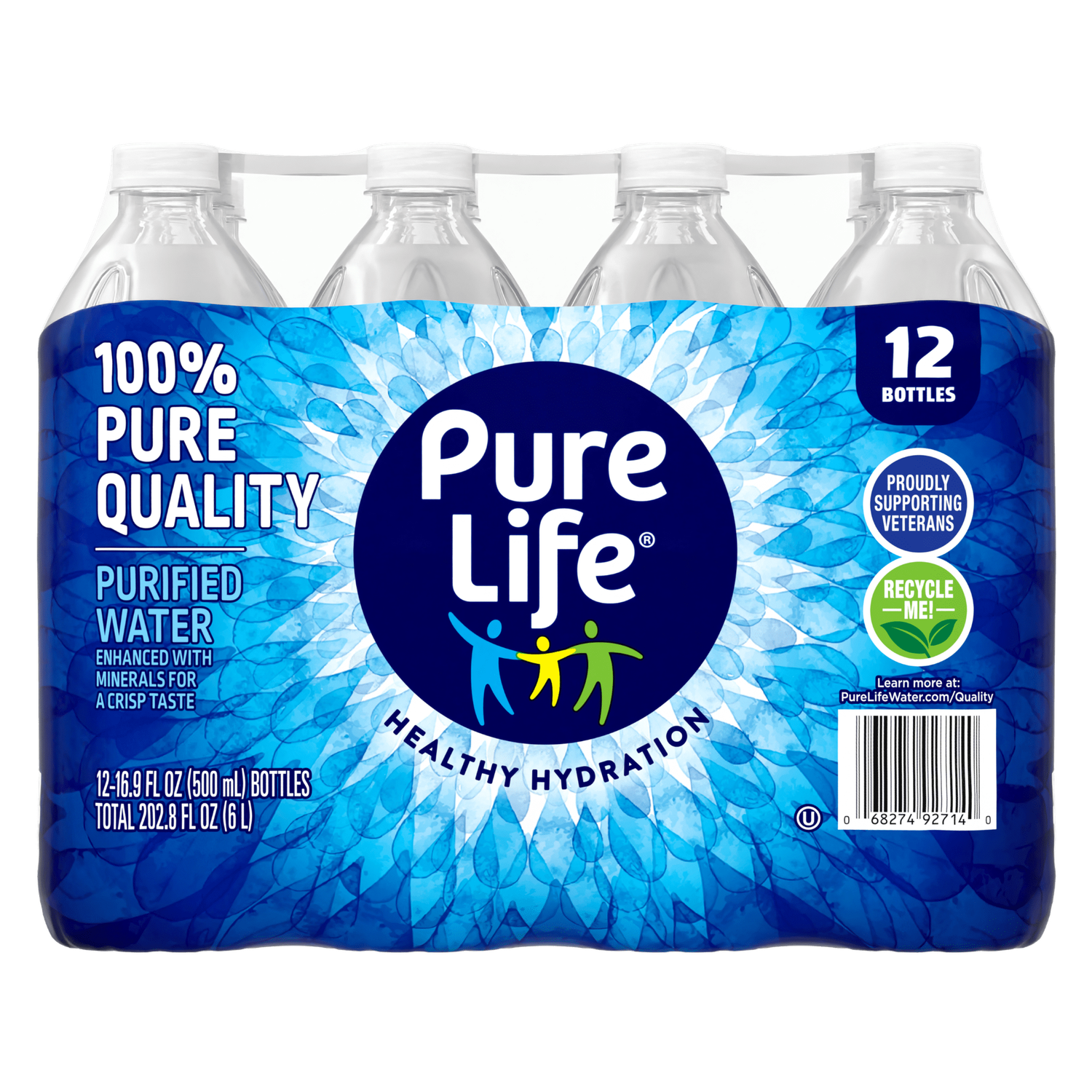 Pure Life - 12 Water Bottle