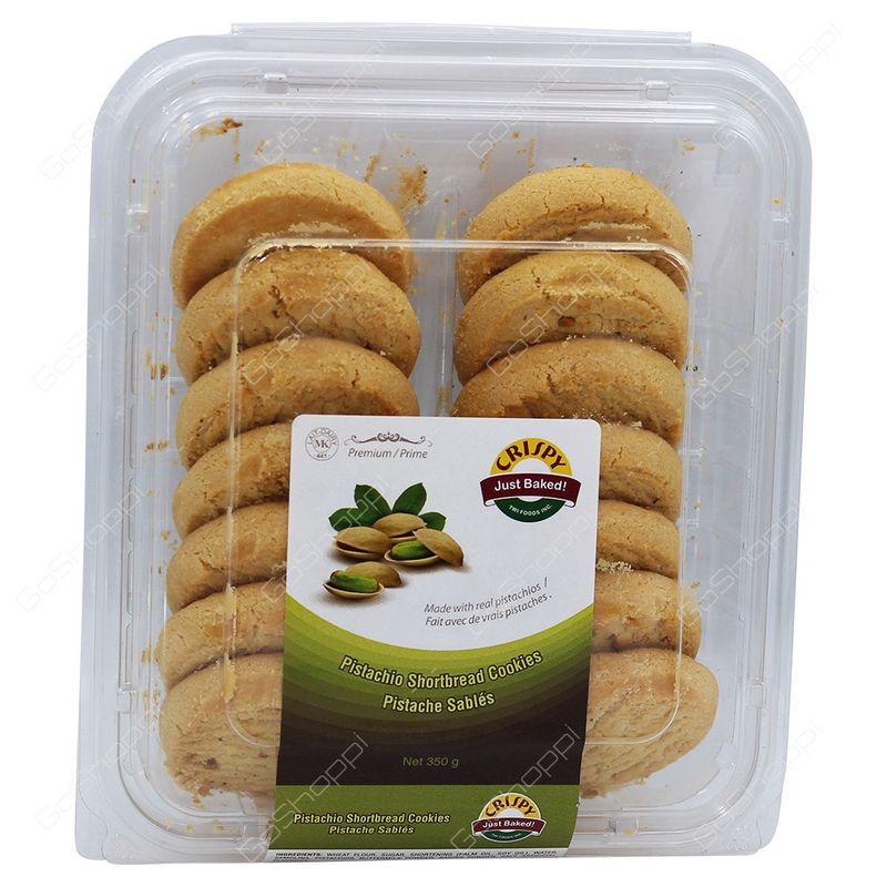 Crispy - Cookies Pista 350g