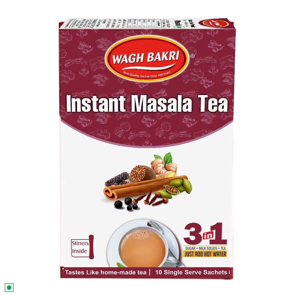 Wagh Bakri - Instant Masala Tea Bags 140g