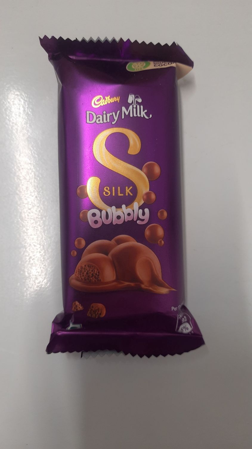 Cadbury - Dairy Milk Silk Bubbly 50g