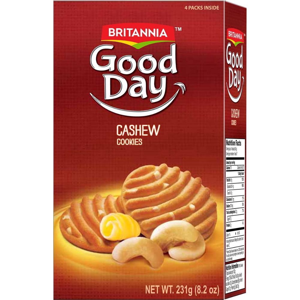 Britannia - GoodDay Cashew Cookies 231g
