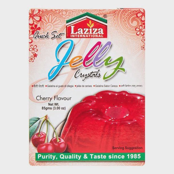 Laziza - Cherry Crystal Jelly 85g