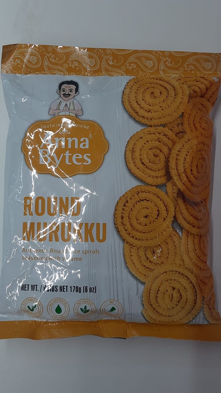 Anna Bytes - Murukku - Round 170g