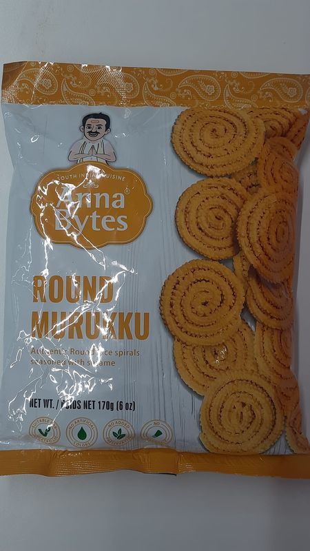 Anna Bytes - Murukku - Round 170g