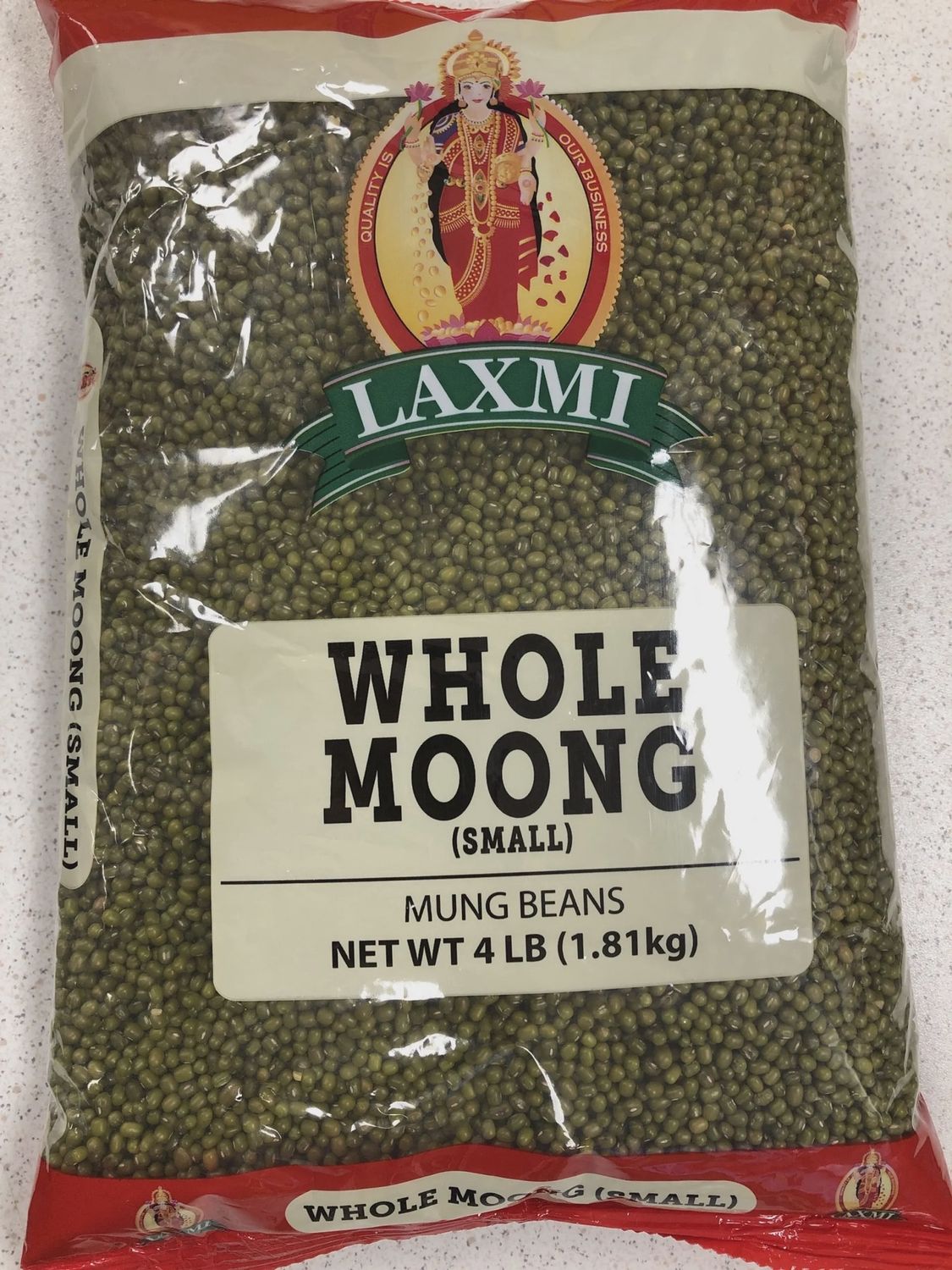 Laxmi - Moong Whole 4lb