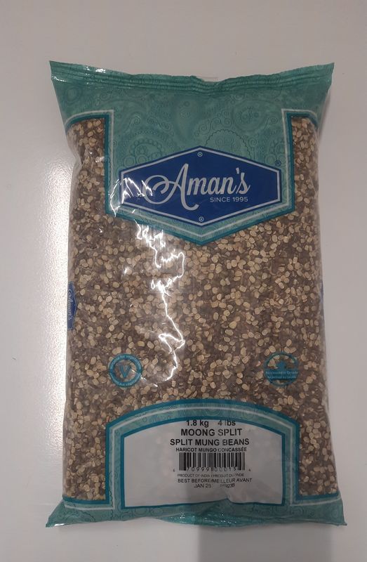Aman&#39;s - Moong Split 4lb