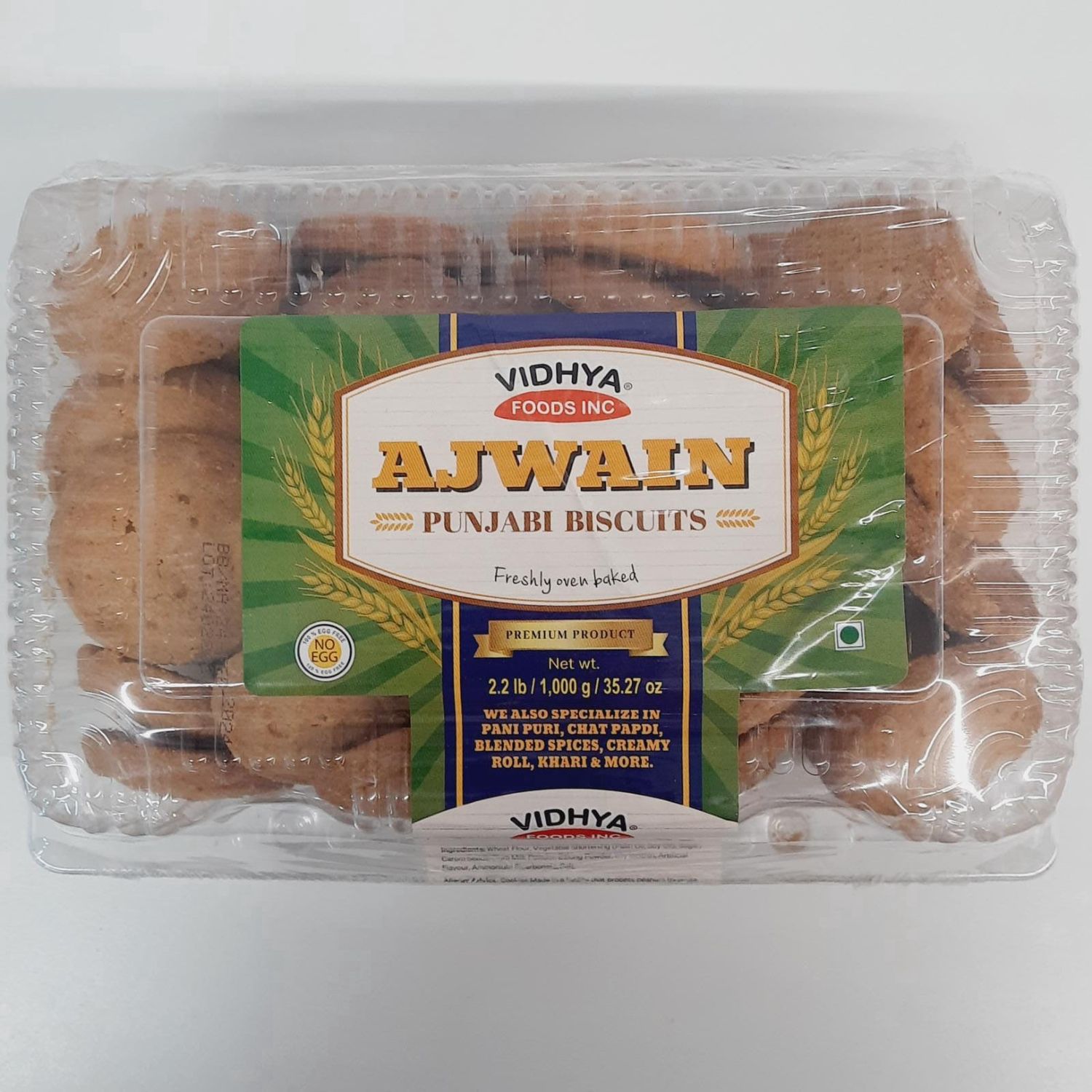 Vidhya - Ajwain Cookies 1kg