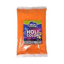 Megh - Orange Holi Colour 200g