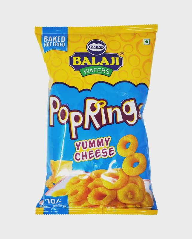 Balaji - Pop Ring Masala (Yummy Cheese) 65g
