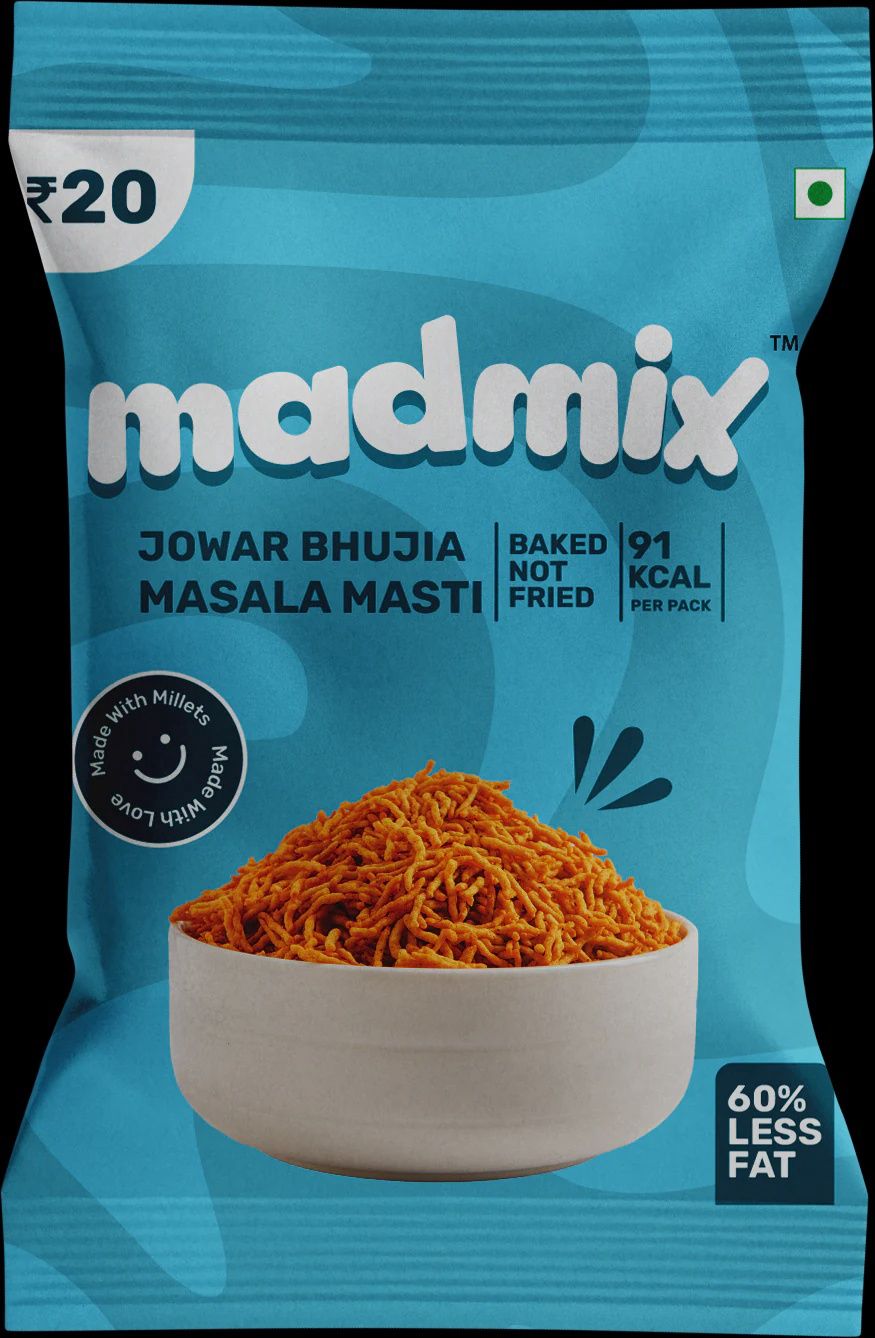 Madmix Bhujia - Jowar Masala Masti 125g
