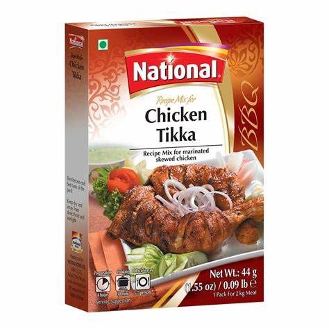 National - Chicken Tikka 44g