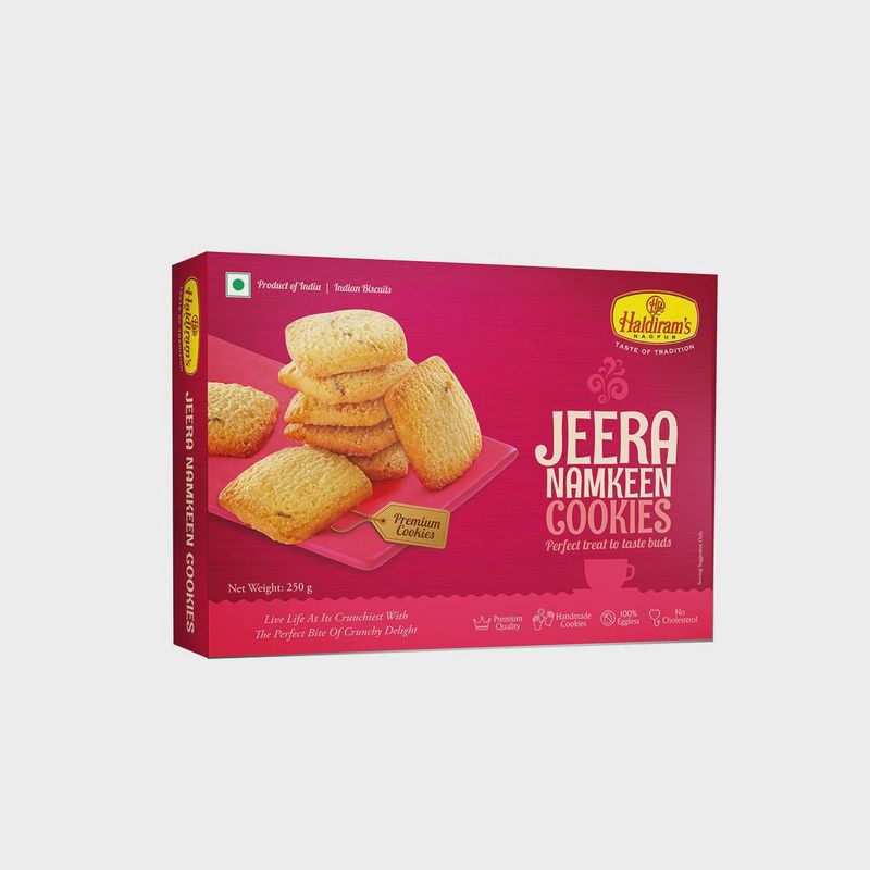 Haldiram&#39;s - Jeera Namkeen Cookies 250g