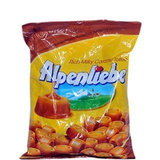Alpenliebe Gold - Caramel Toffee Candy (100 units ) 360g