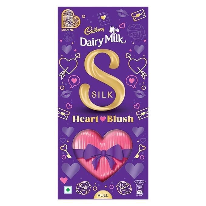 Cadbury - Dairy Milk Silk Heart Blush 250g