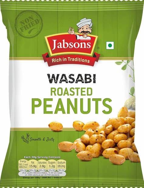 Jabsons - Peanut Wasabi 140g