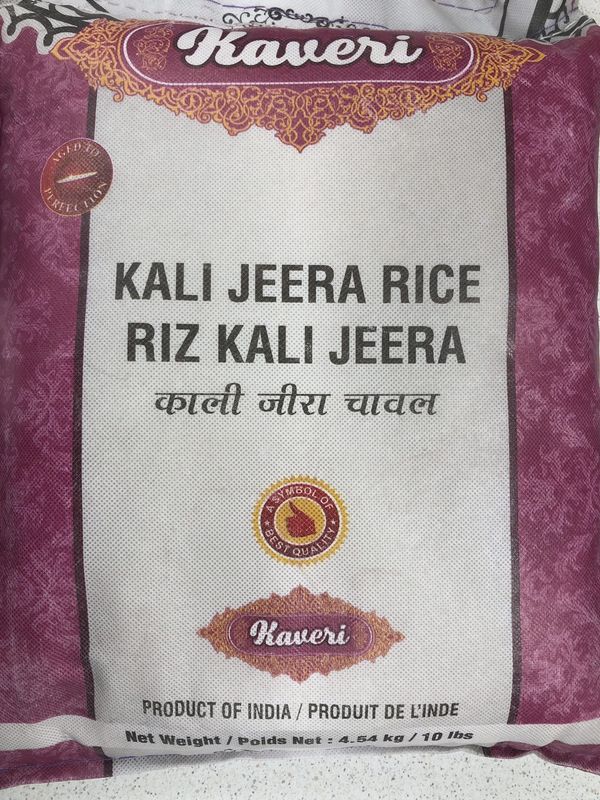 Kaveri - Kali Jeera Rice 10lb