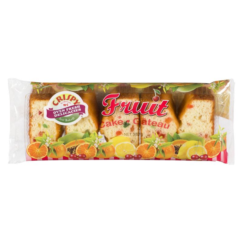 Crispy - Fruit Cake Regular 380g