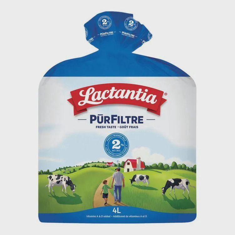 Lactantia (Beatrice) - Milk 2% 4L