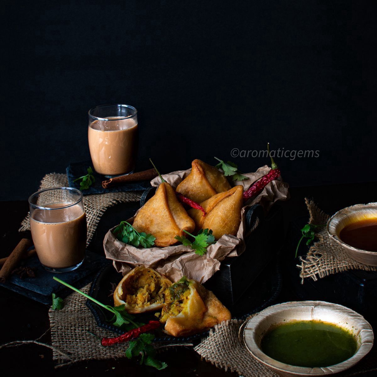 Chai Samosa Combo