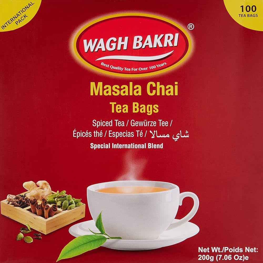 Wagh Bakri - Masala Chai Tea Bags 200g