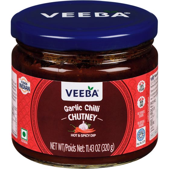 Veeba -Garlic Chilli Chutney 320g