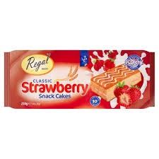 Regal - Strawberry Cakes 250g