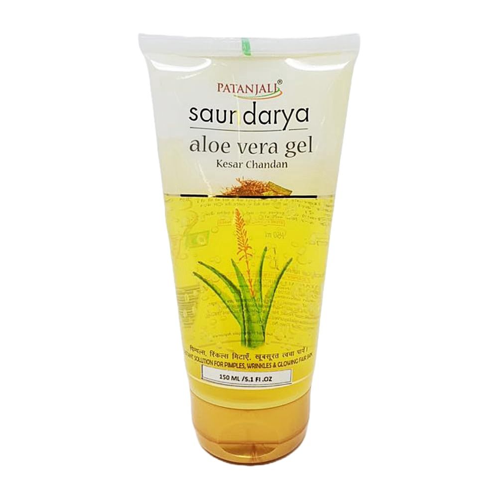 Patanjali - Saundariya Kesar Chandan Aloe Vera Gel 150g