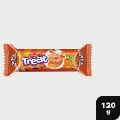 Britannia - Orange Cream Treat Biscuits 100g