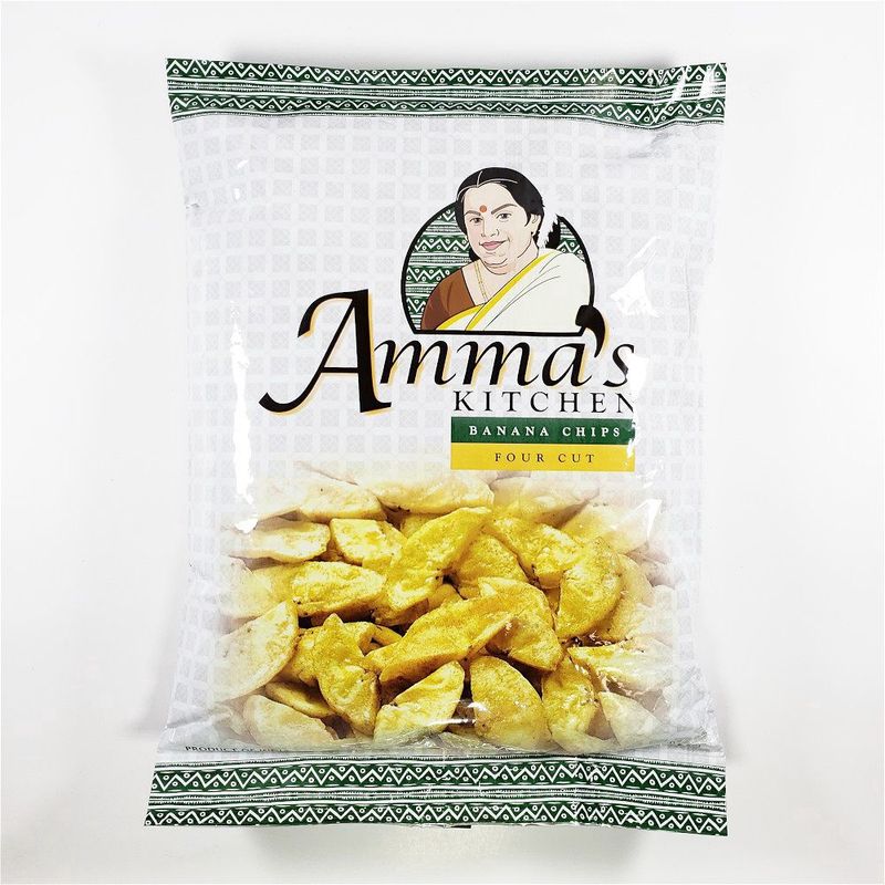 Amma&#39;s - Banana Chips 4 Cut 400g