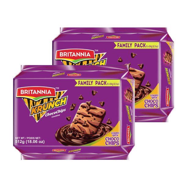 Britannia - Krunch Chocochip 512g