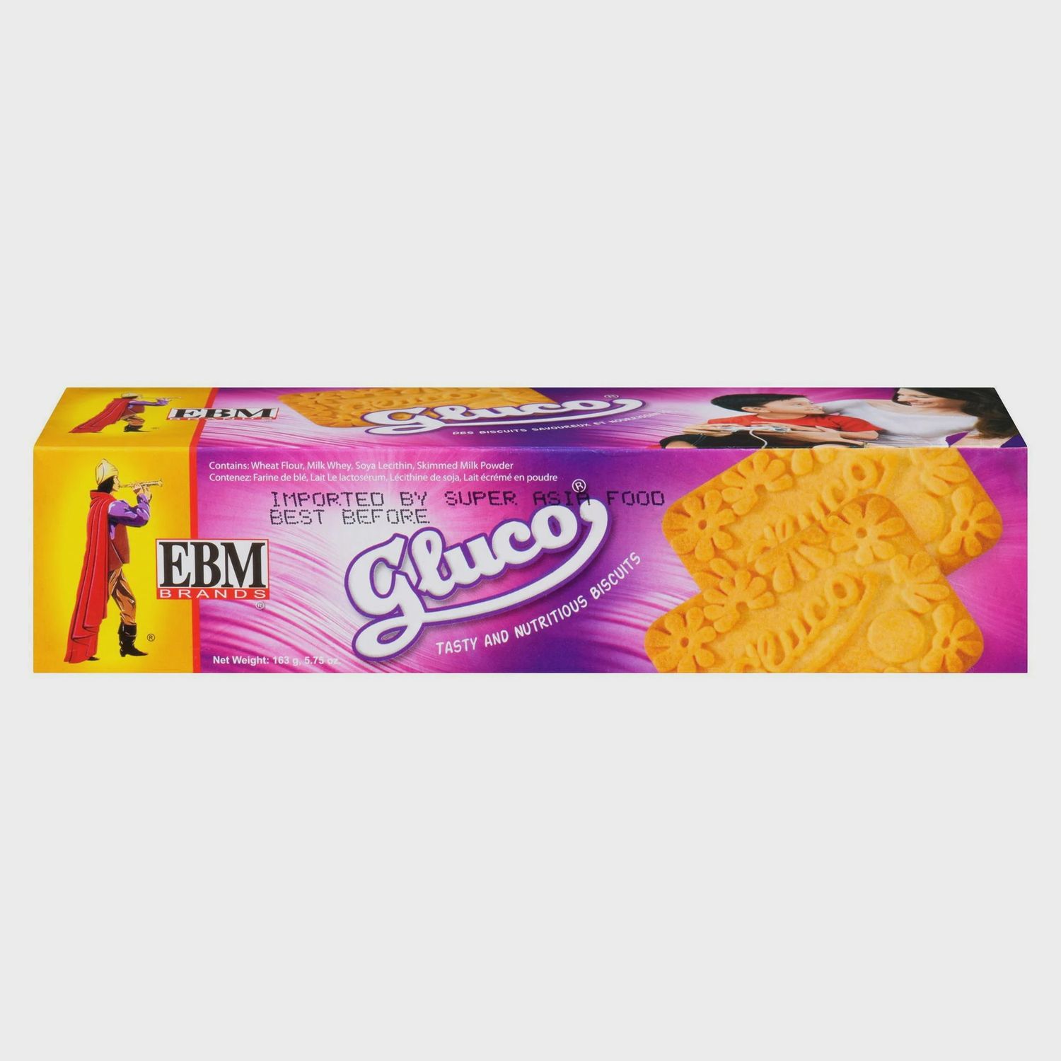 EBM - Gluco Biscuits 163g