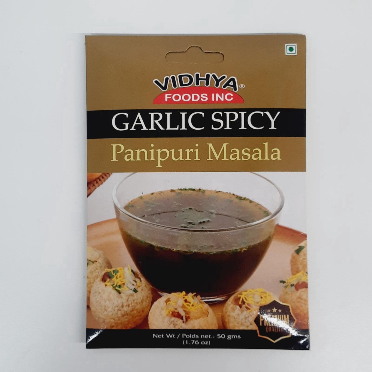 Vidhya - Garlic Spicy Pani Puri Masala 50g