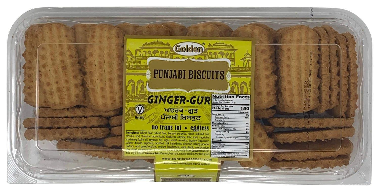 Golden - Ginger Gur Punjabi Biscuits 2.5lb