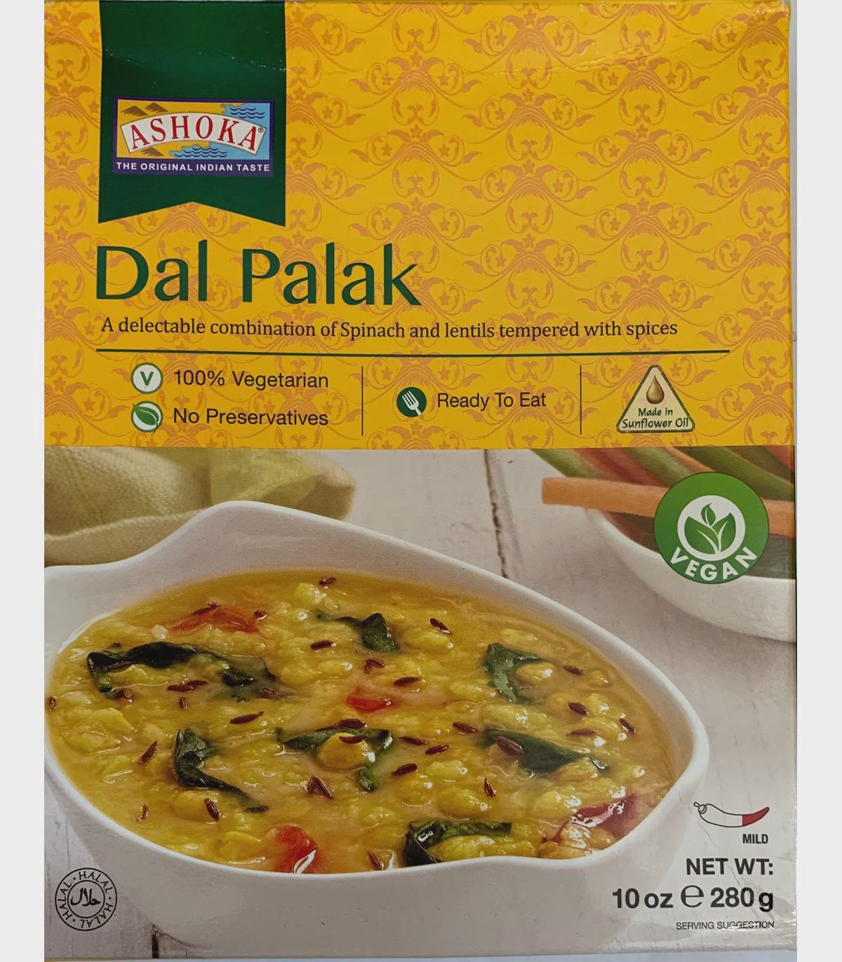 Ashoka - RTE Dal Palak 280g