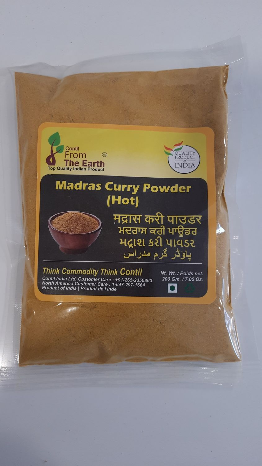 From the Earth - Madras Curry Powder (Hot) 200g