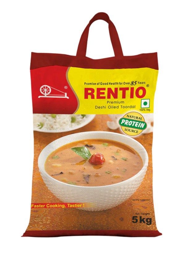 Rentio - Toor Dal Oily 4lb