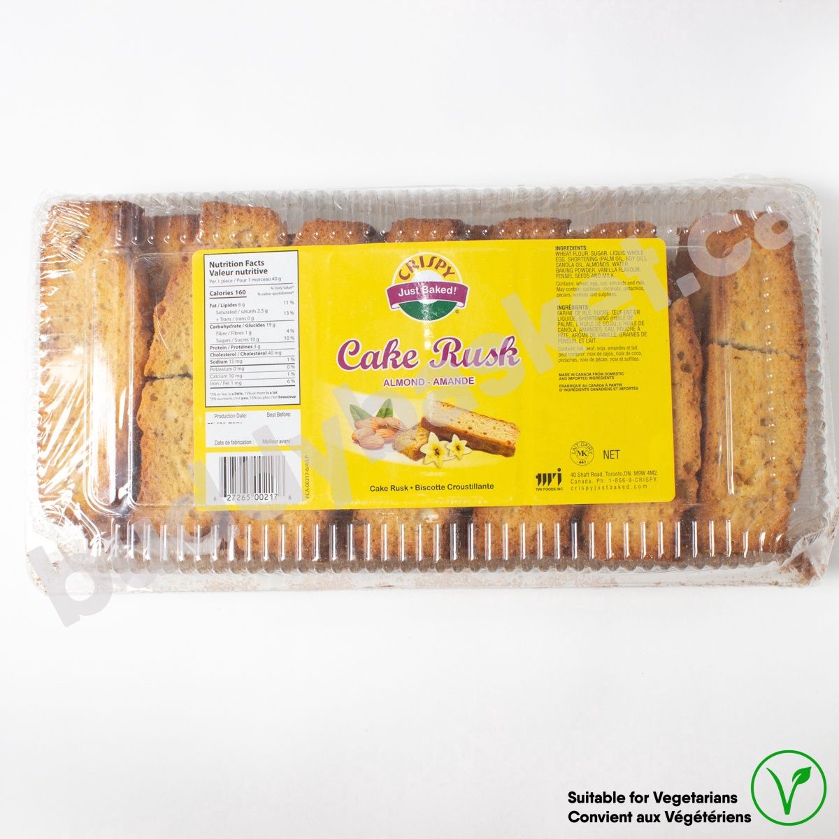 Crispy - Almond Cake Rusk 550g
