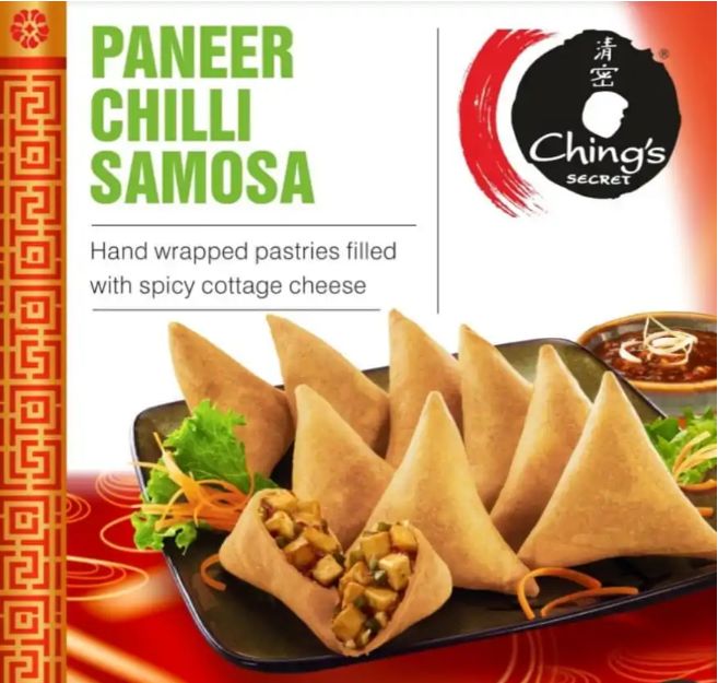 Chings Paneer Chilli Samosa 10pcs
