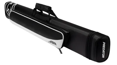 Predator Roadline Black/White Hard Cue Case - 3 Butts x 5 Shafts