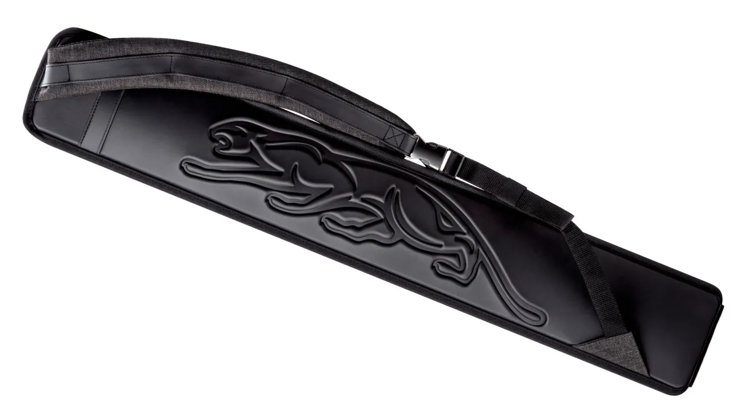 Predator Urbain Dark Grey Soft Pool Cue Case - 2 Butts x 4 Shafts