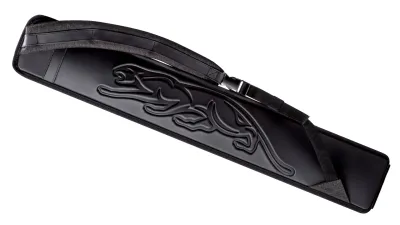 Predator Urbain Dark Grey Soft Pool Cue Case - 2 Butts x 4 Shafts