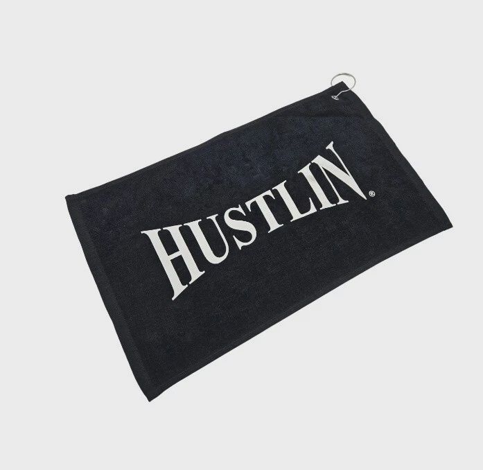 Hustlin Premium Billiards Towel - Black